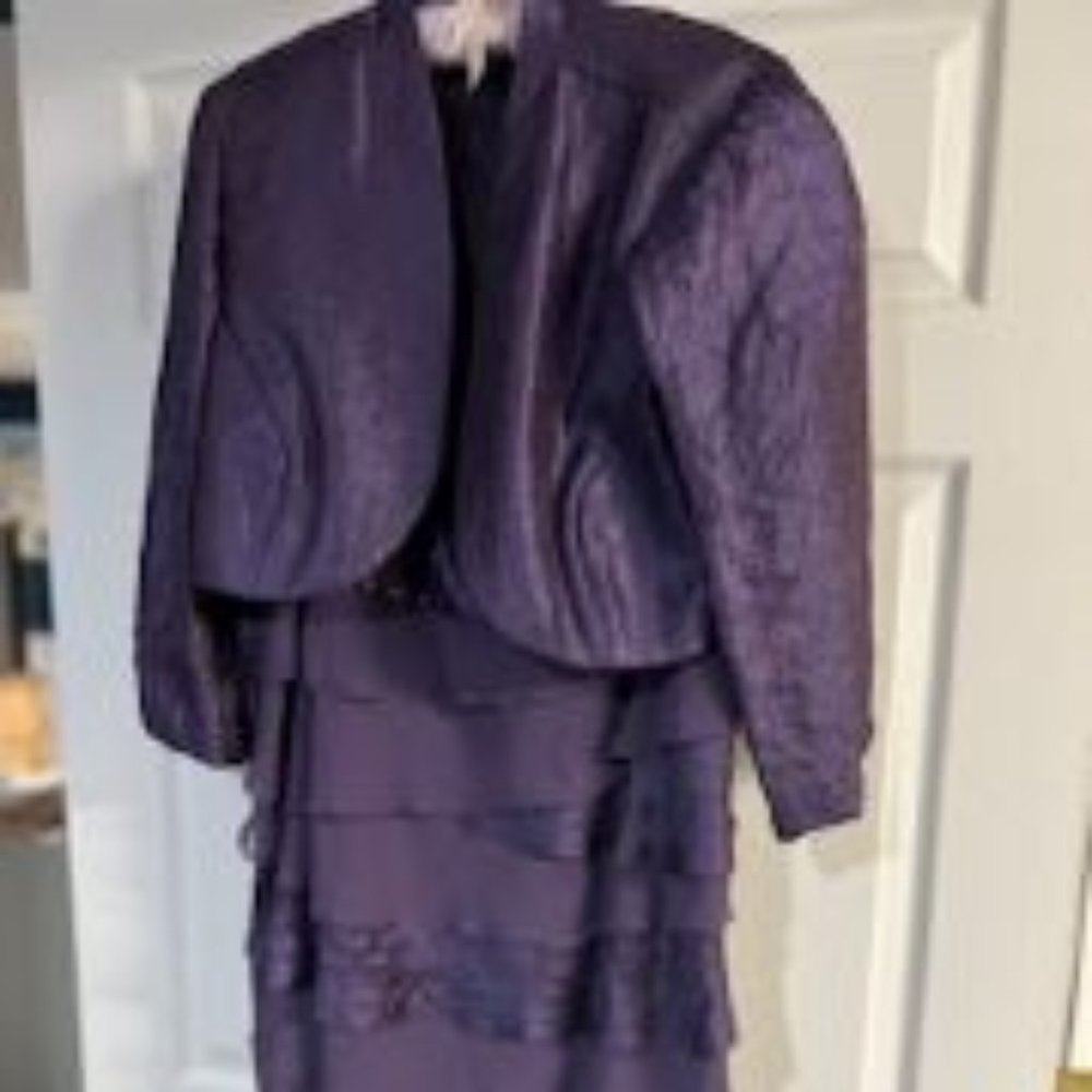 Dress with matching jacket